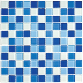 Blue wave-3 25*25 300*300 Мозаика Керамическая мозаика Blue wave-3 30x30